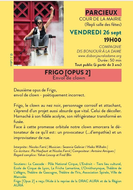 09 26 FRIGO OPUS 2 PARCIEUX 19h00