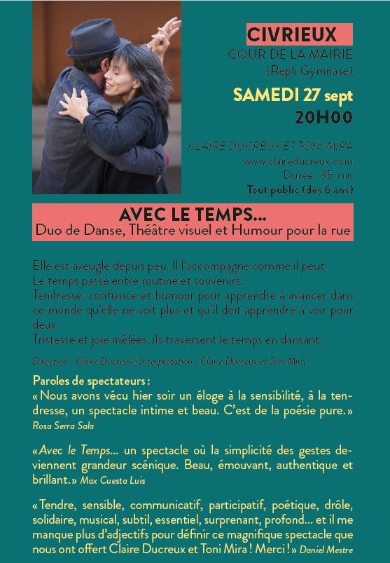 09 27 AVEC LE TEMPS CIVRIEUX 20h00