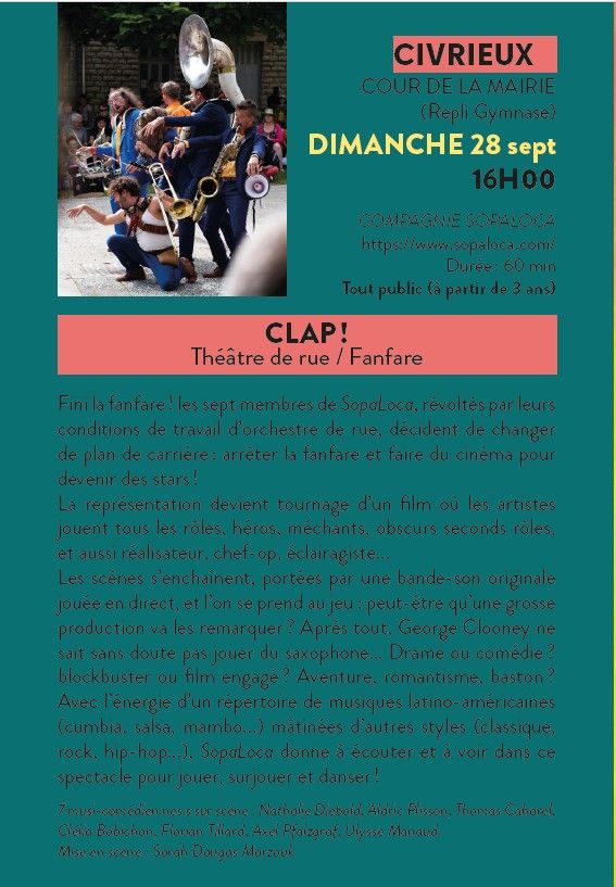 09 28 CLAP CIVRIEUX 16h00